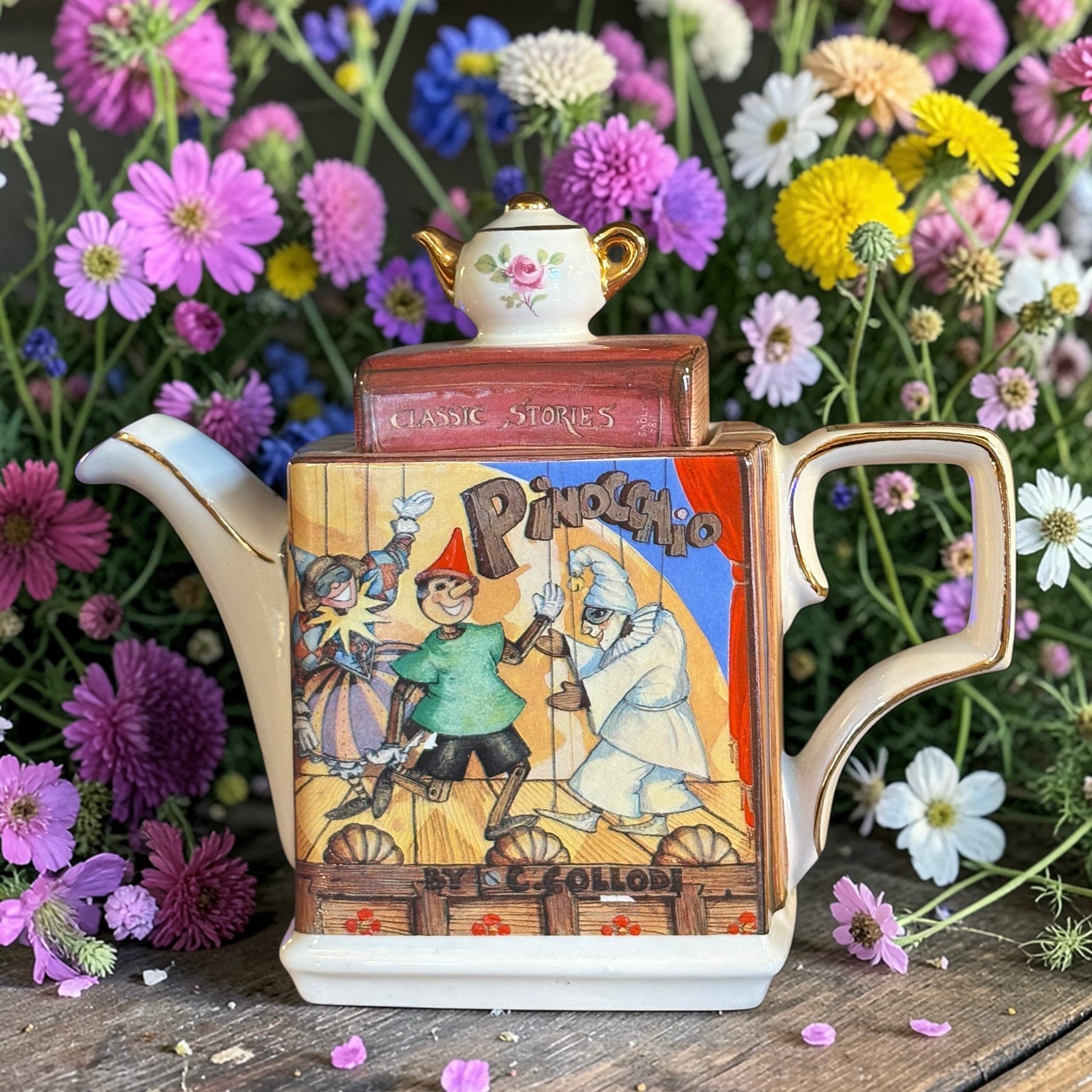 Sadler “Classic Stories” Pinocchio Teapot image 0