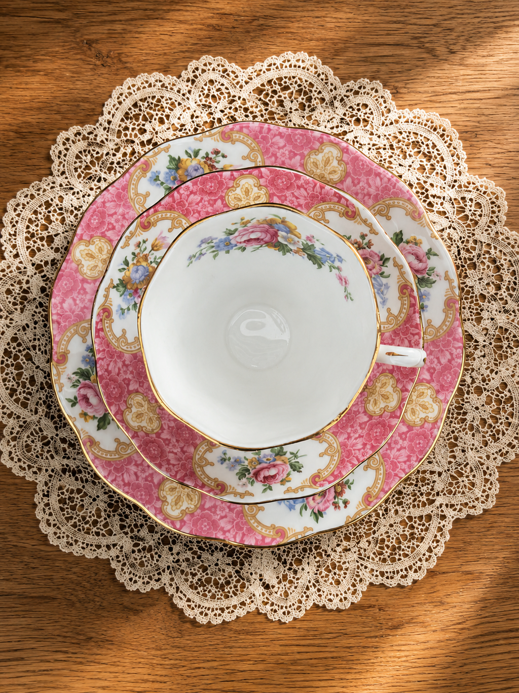 Royal Albert “Lady Carlyle” Trios