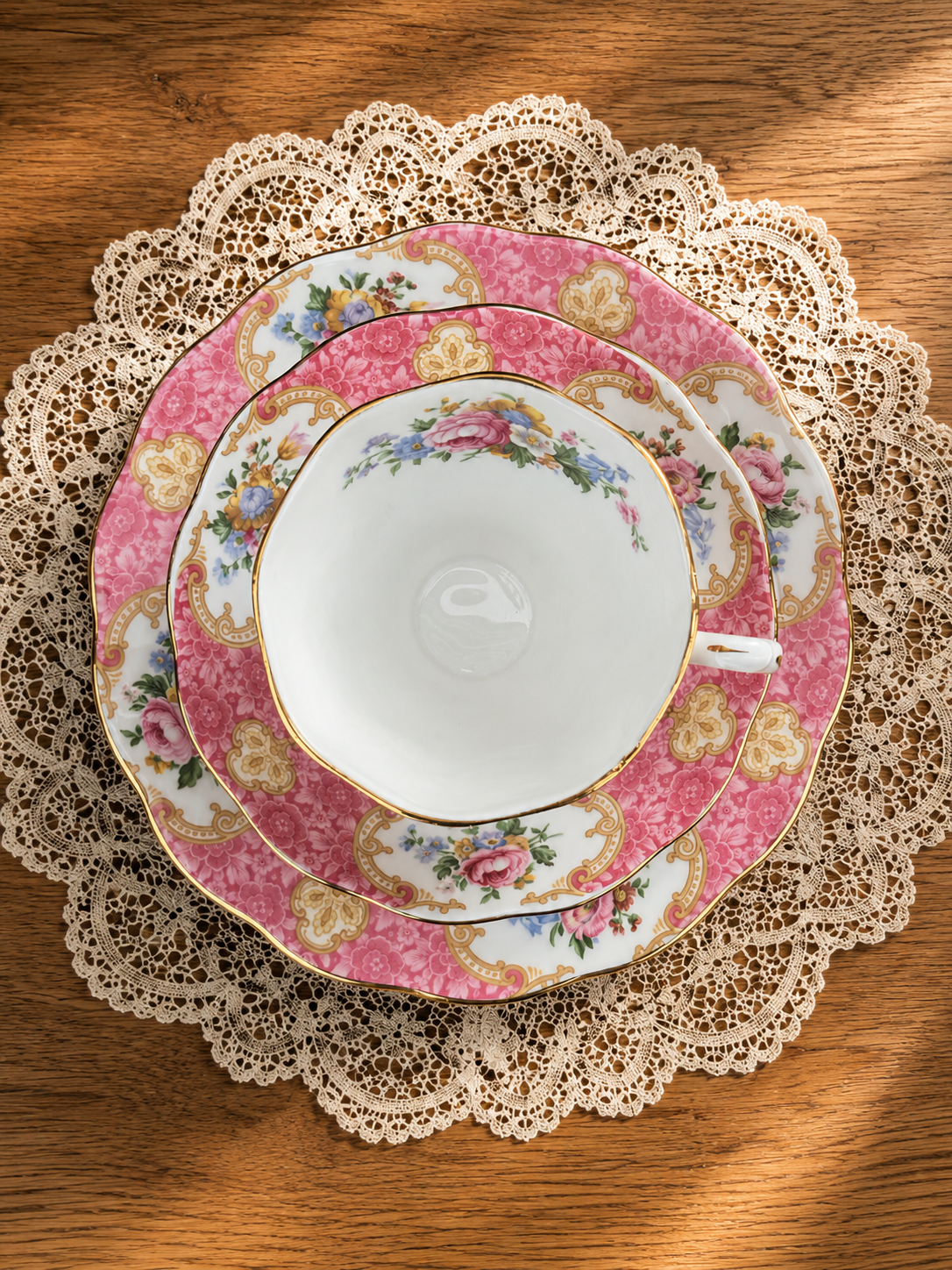 Royal Albert “Lady Carlyle” Trios