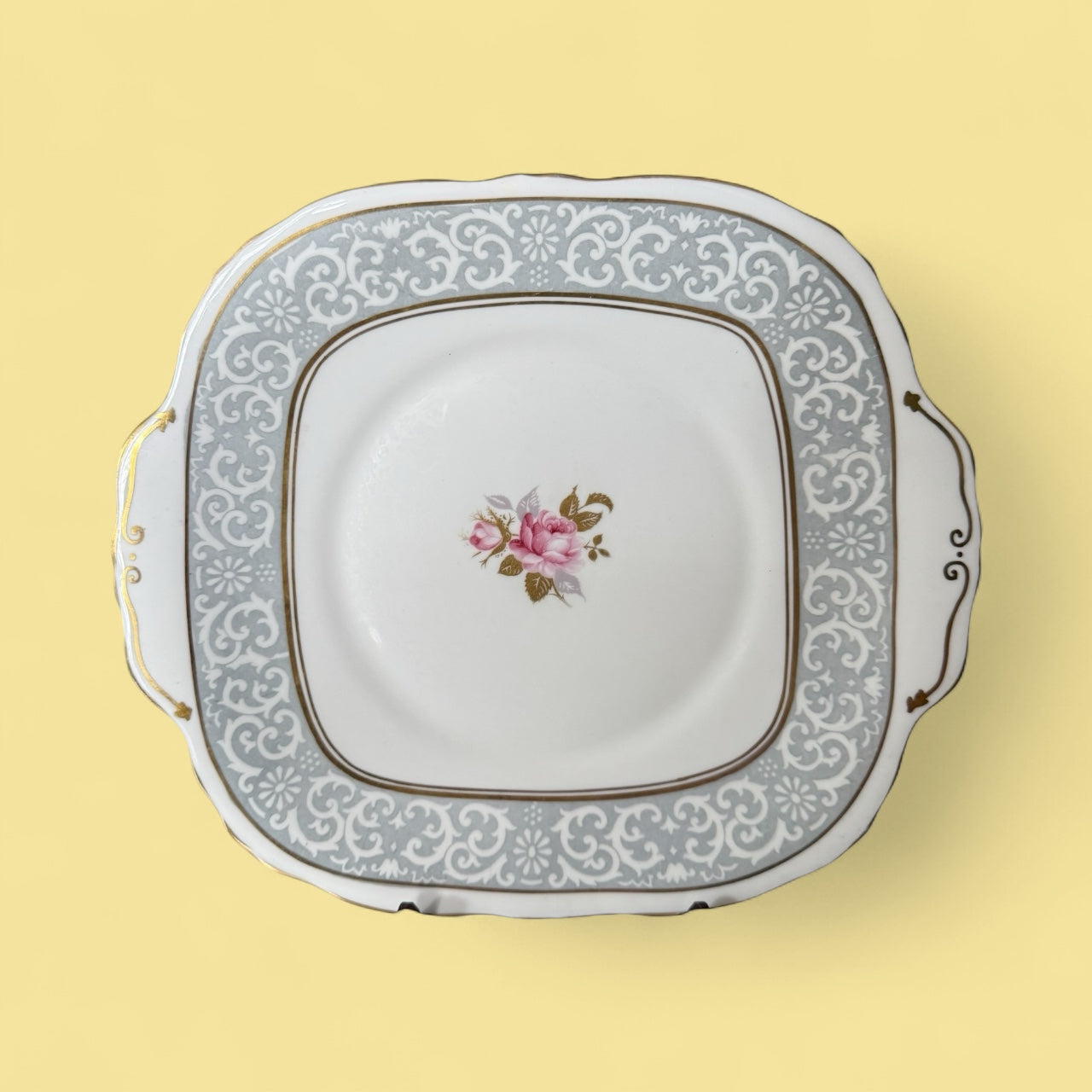 Staffordshire. Vintage China Cake Plate.  image 0