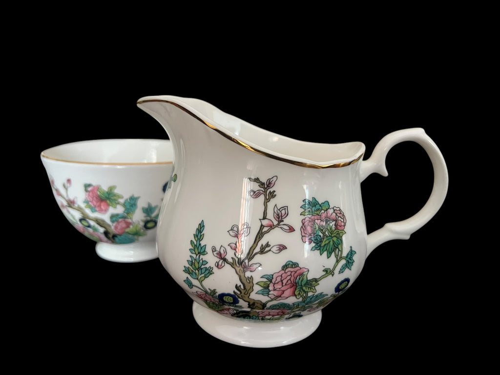 Duchess Indian Tree. Bone China Milk Jug & Sugar Bowl image 2
