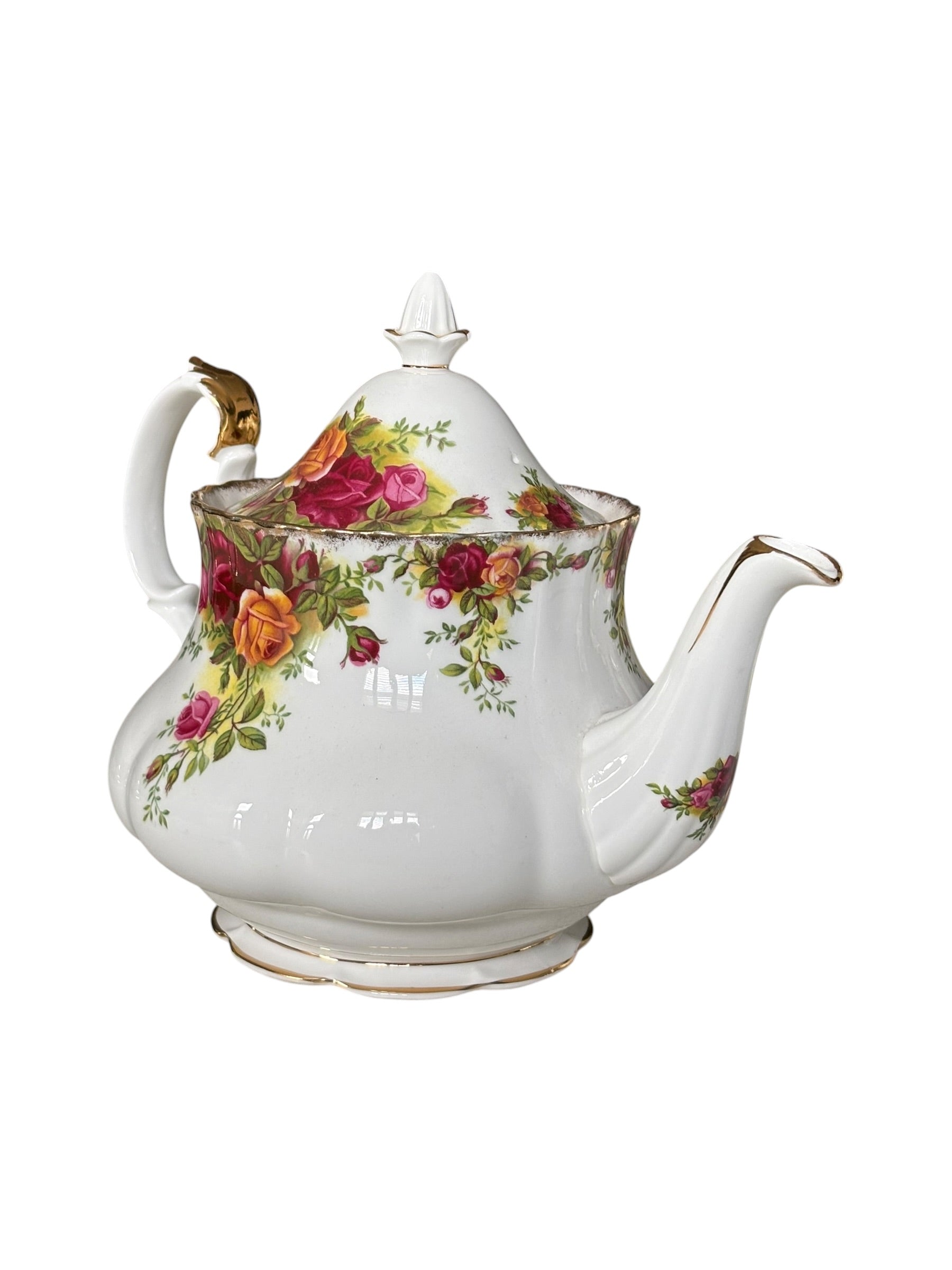 Royal Albert Old Country Roses Medium Teapot 1st Quality