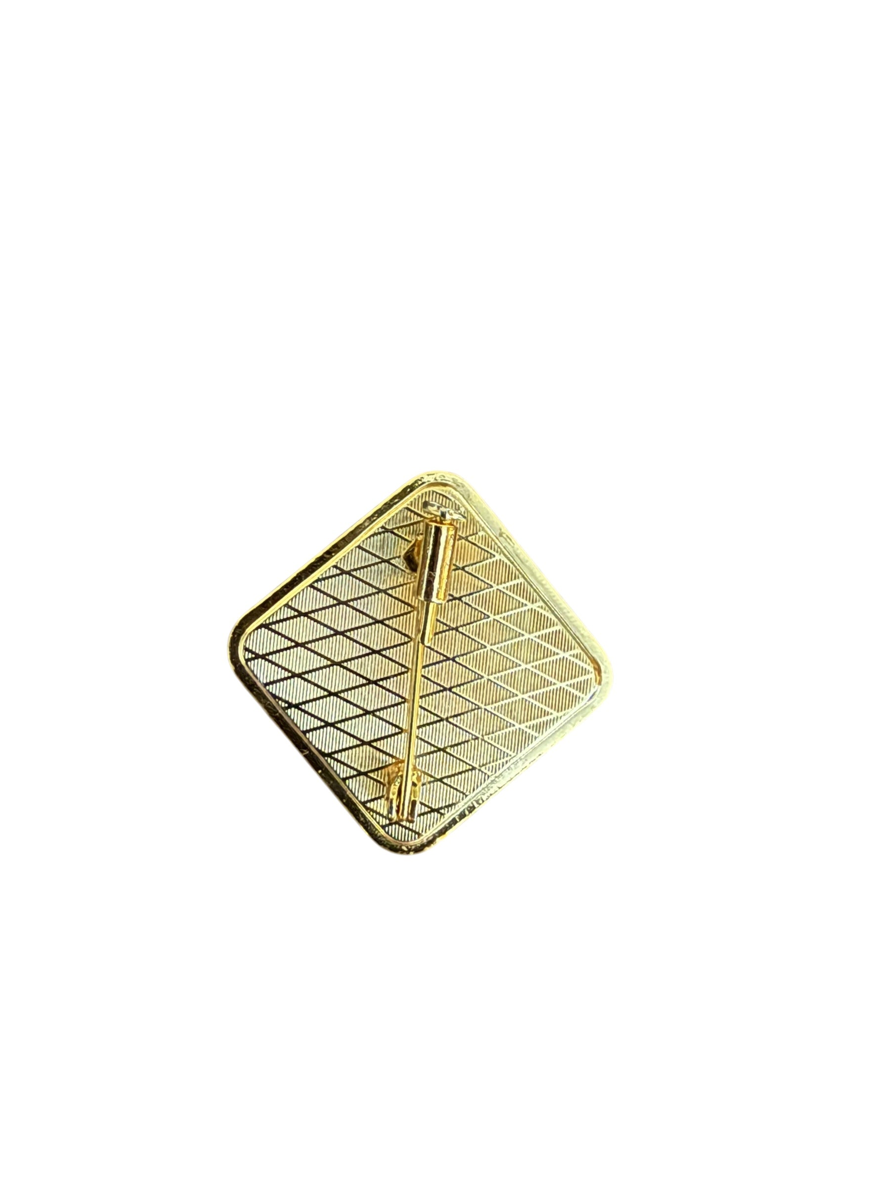 Vintage Brooch. Bird in Frame image 3