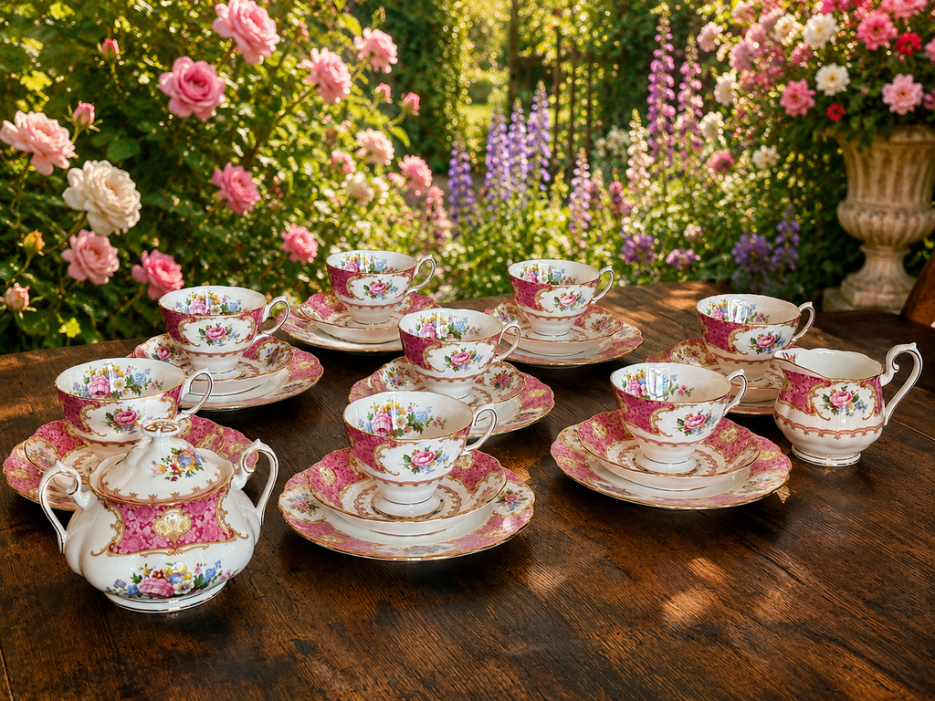 Royal Albert “Lady Carlyle” Trios