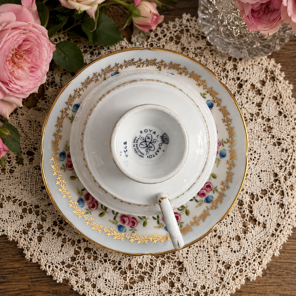 Royal Grafton Blue Floral Duo