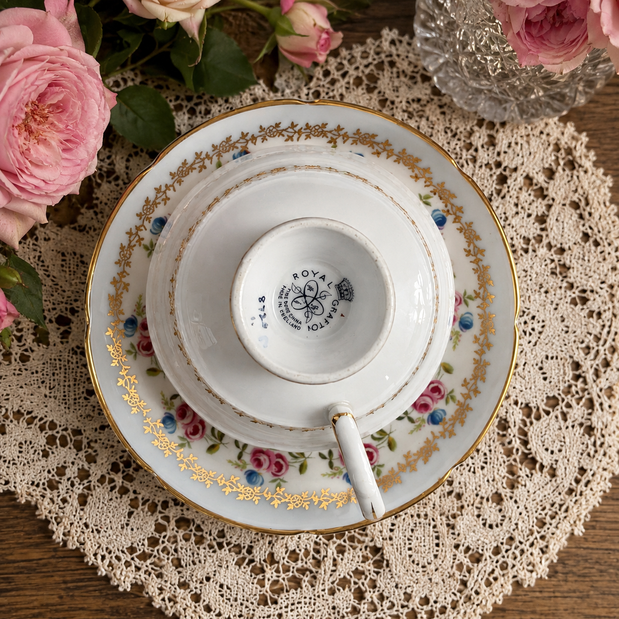 Royal Grafton Blue Floral Duo