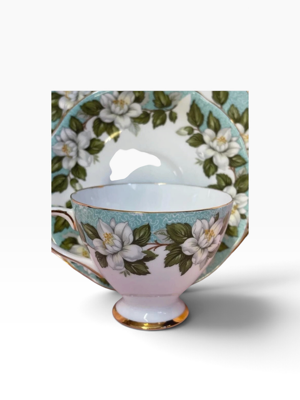 Melrose Gladstone China Trio. Large Breakfast Cup