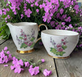 Old Royal Fine Bone China Milk Jug & Saucer - Ok Condition  image 0