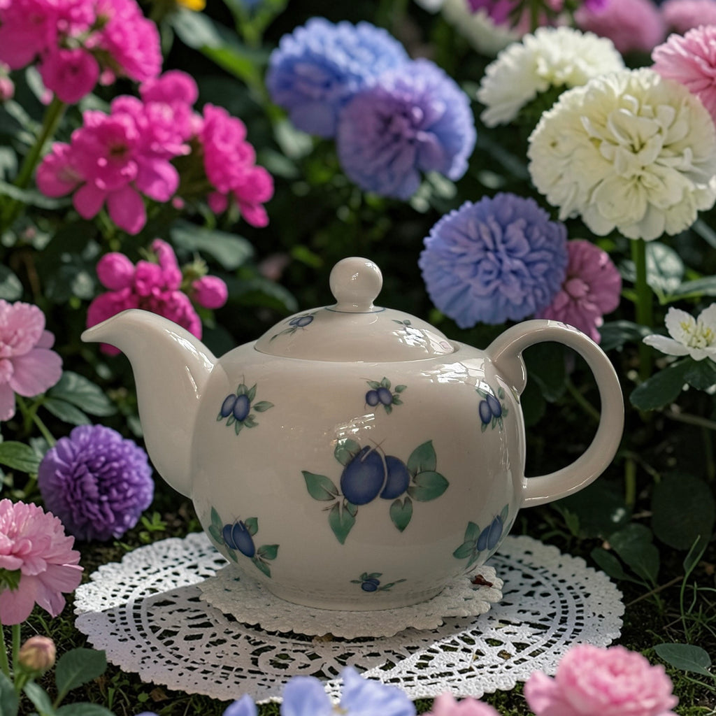 Royal Doulton “Blueberry” Teapot  image 0