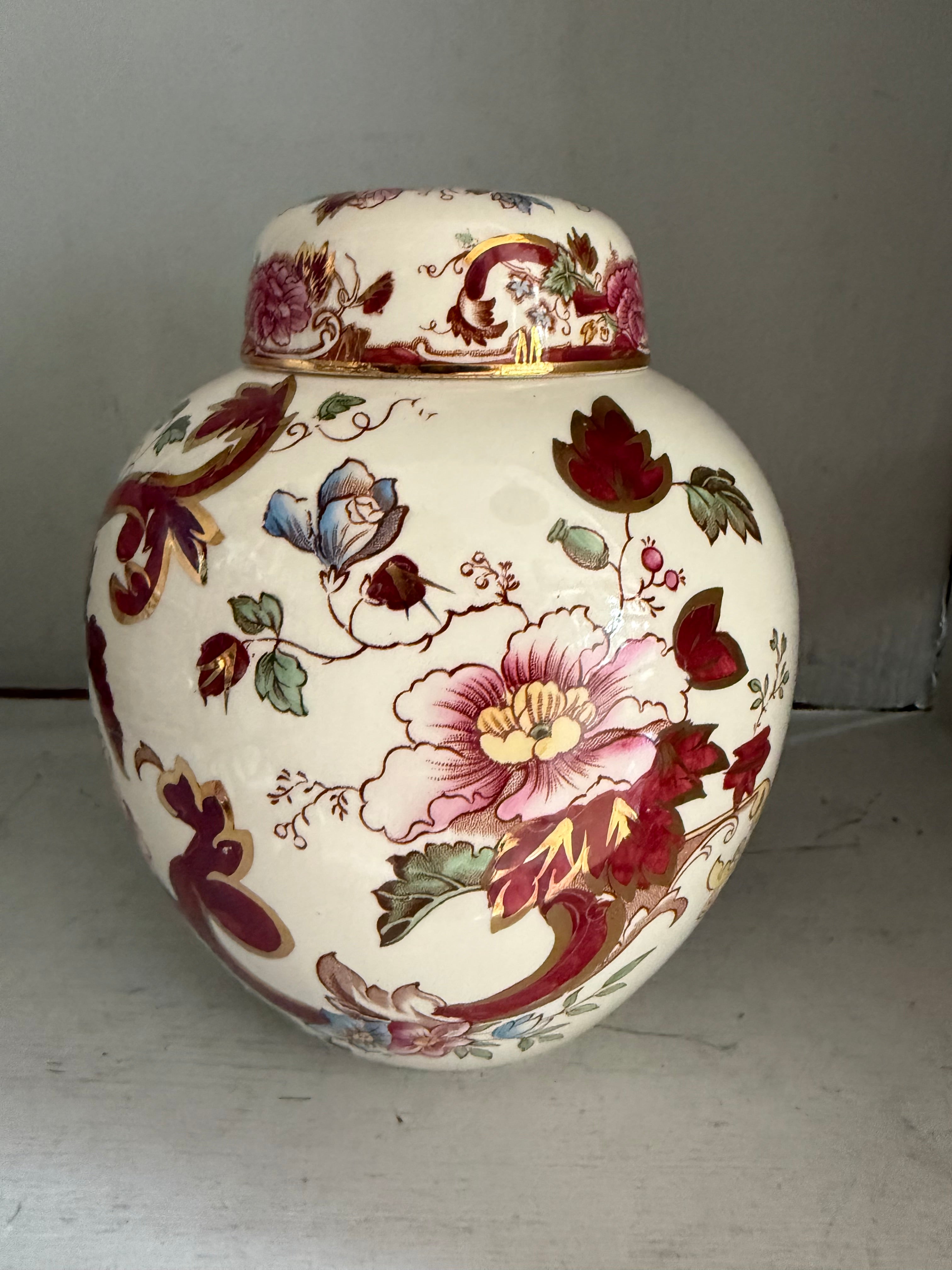 Masons. MANDALAY. Large Ginger Jar
