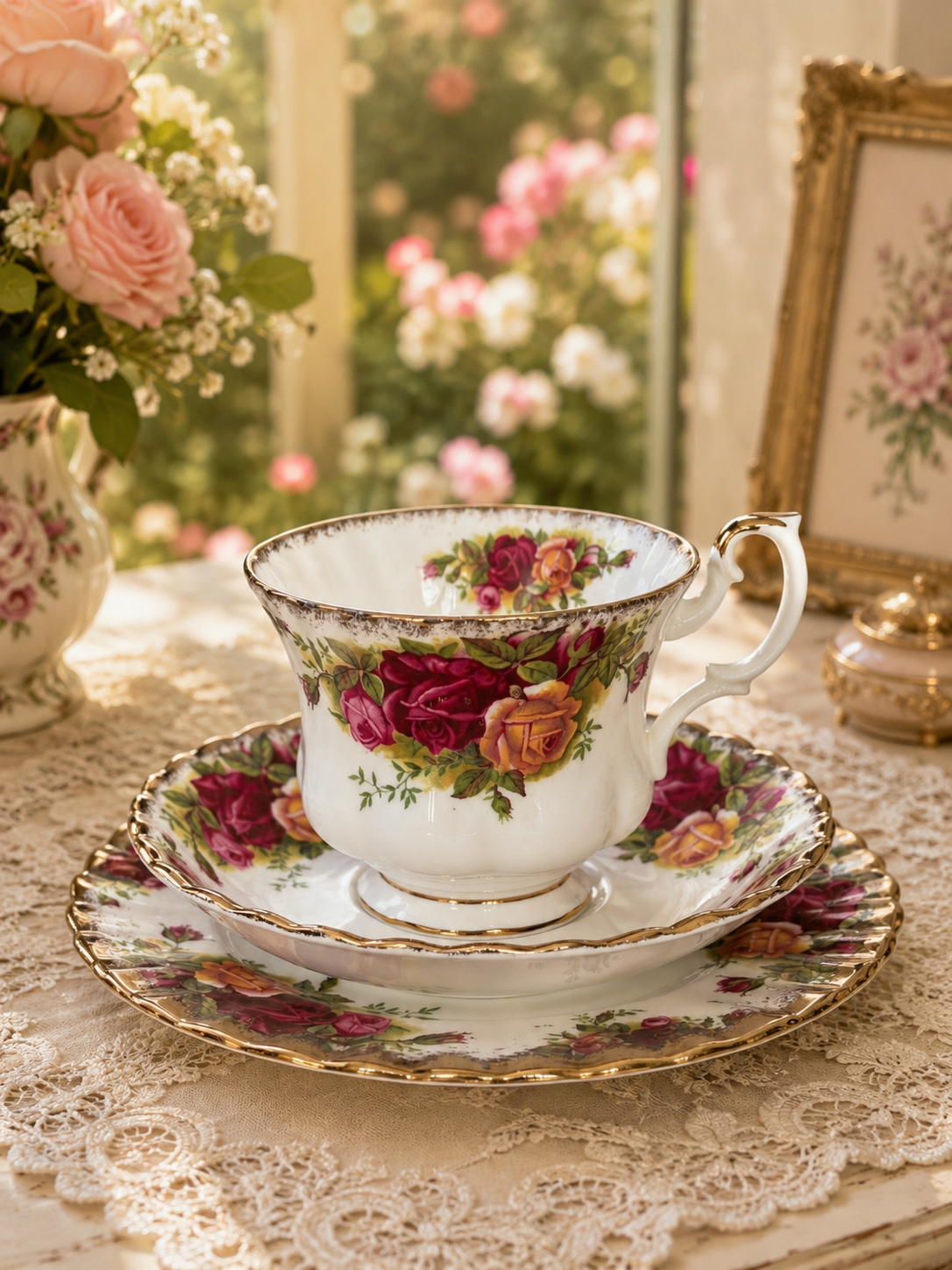 Royal Albert Old Country Roses Trio