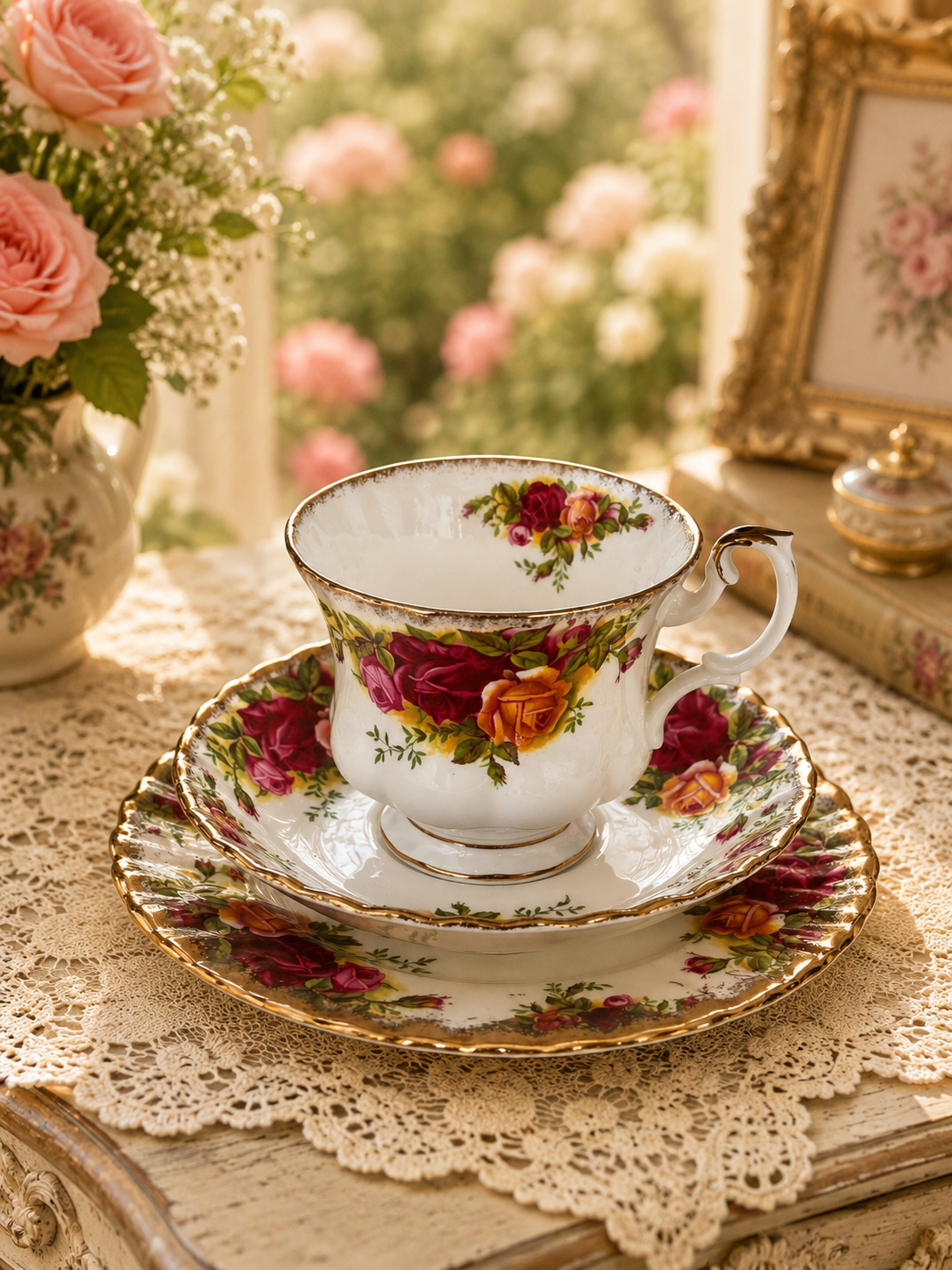 Royal Albert Old Country Roses Trio