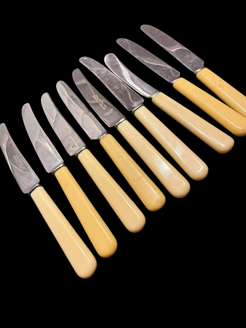 Vintage Cutlery 9 Butter Knives image 4
