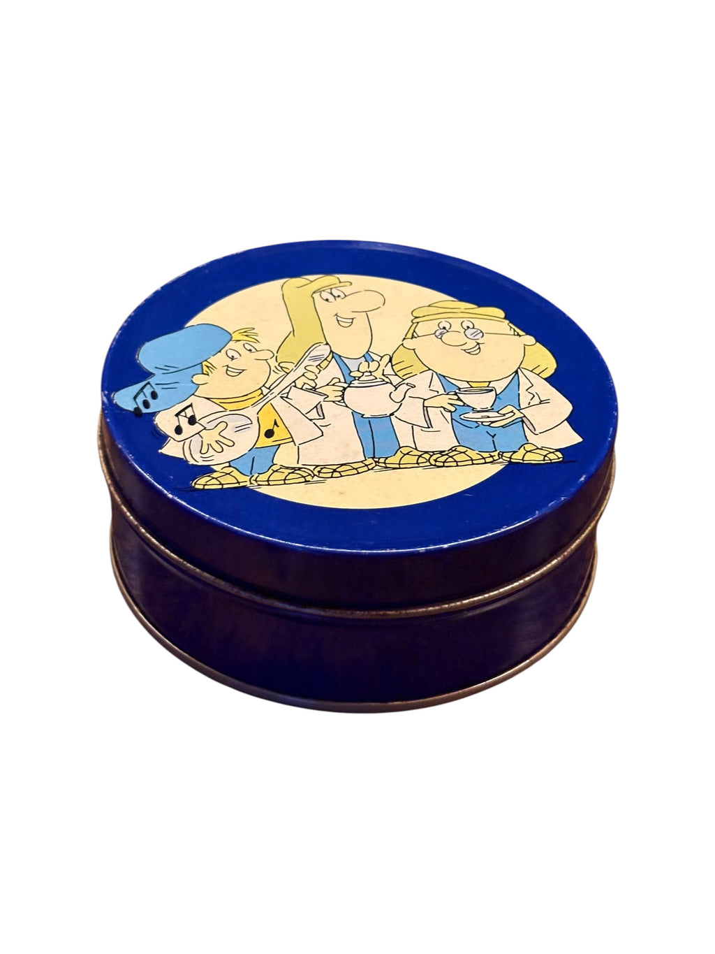 Set of 5 Vintage Tetley Tea Folk Coasters  image 2