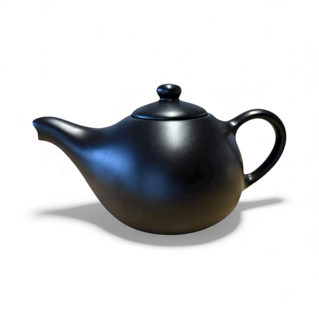 Large Teapot. Ceramic Black image 1