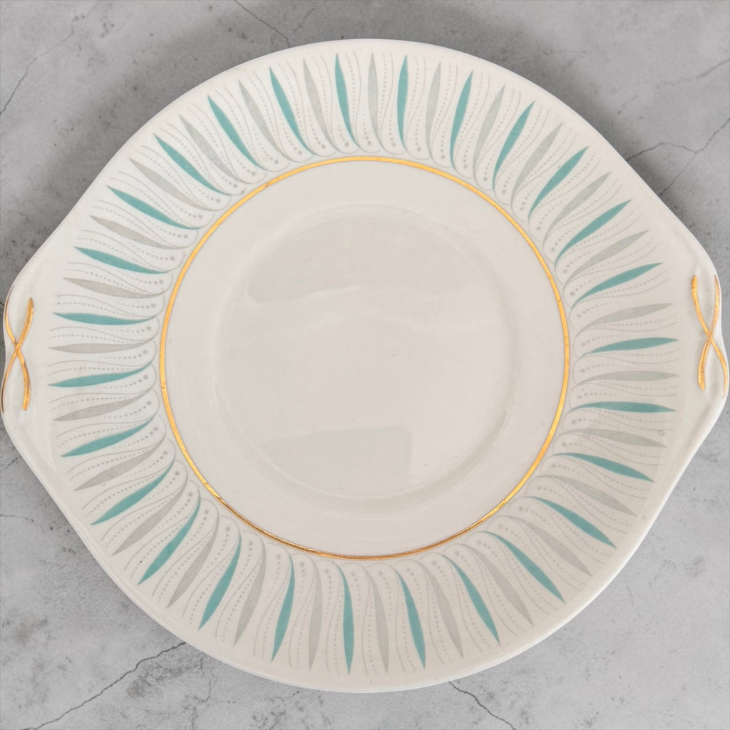 Queen Anne. Vintage Cake Plate.  image 0