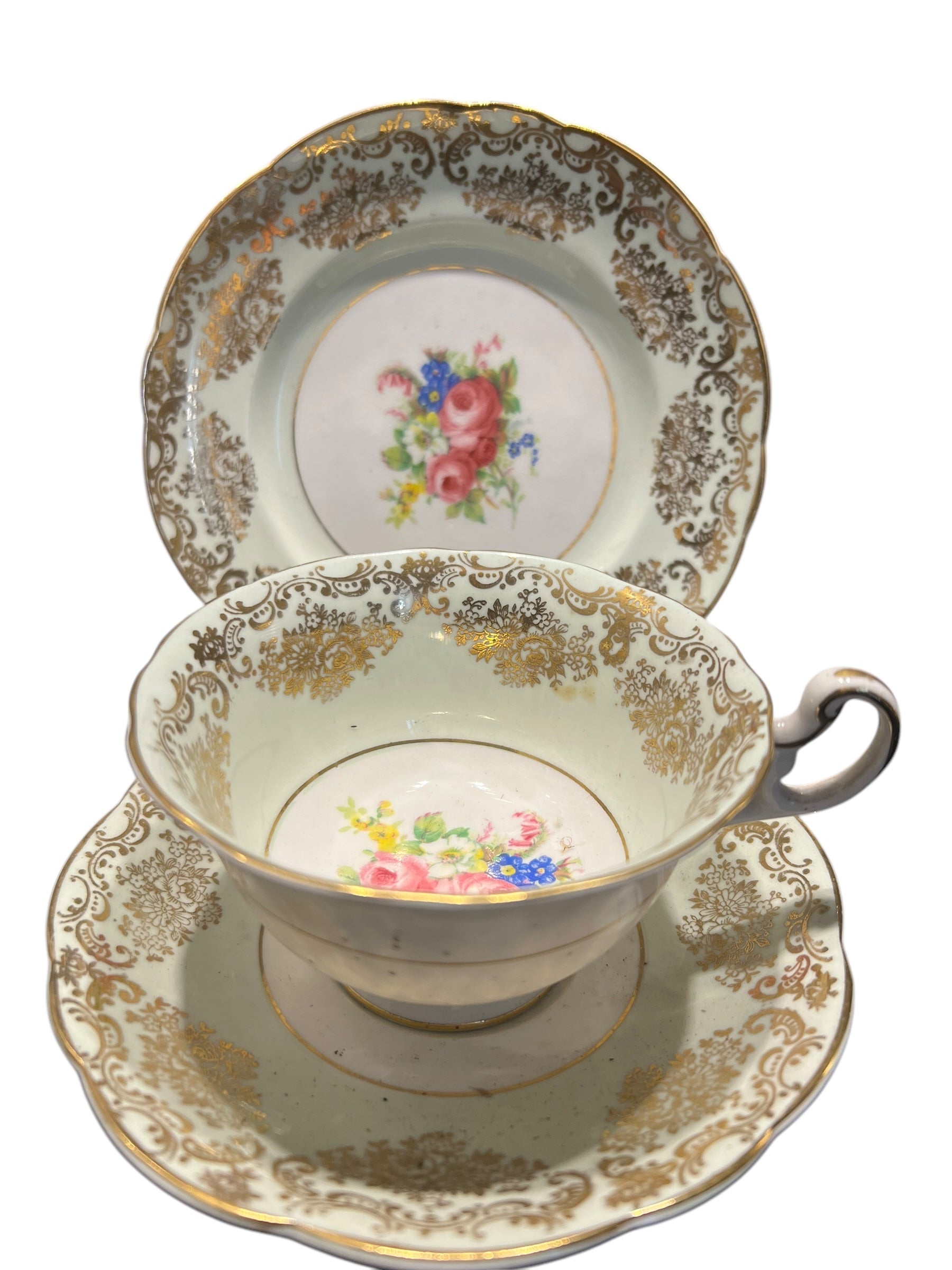 Old Foley. Bone China Trio image 3