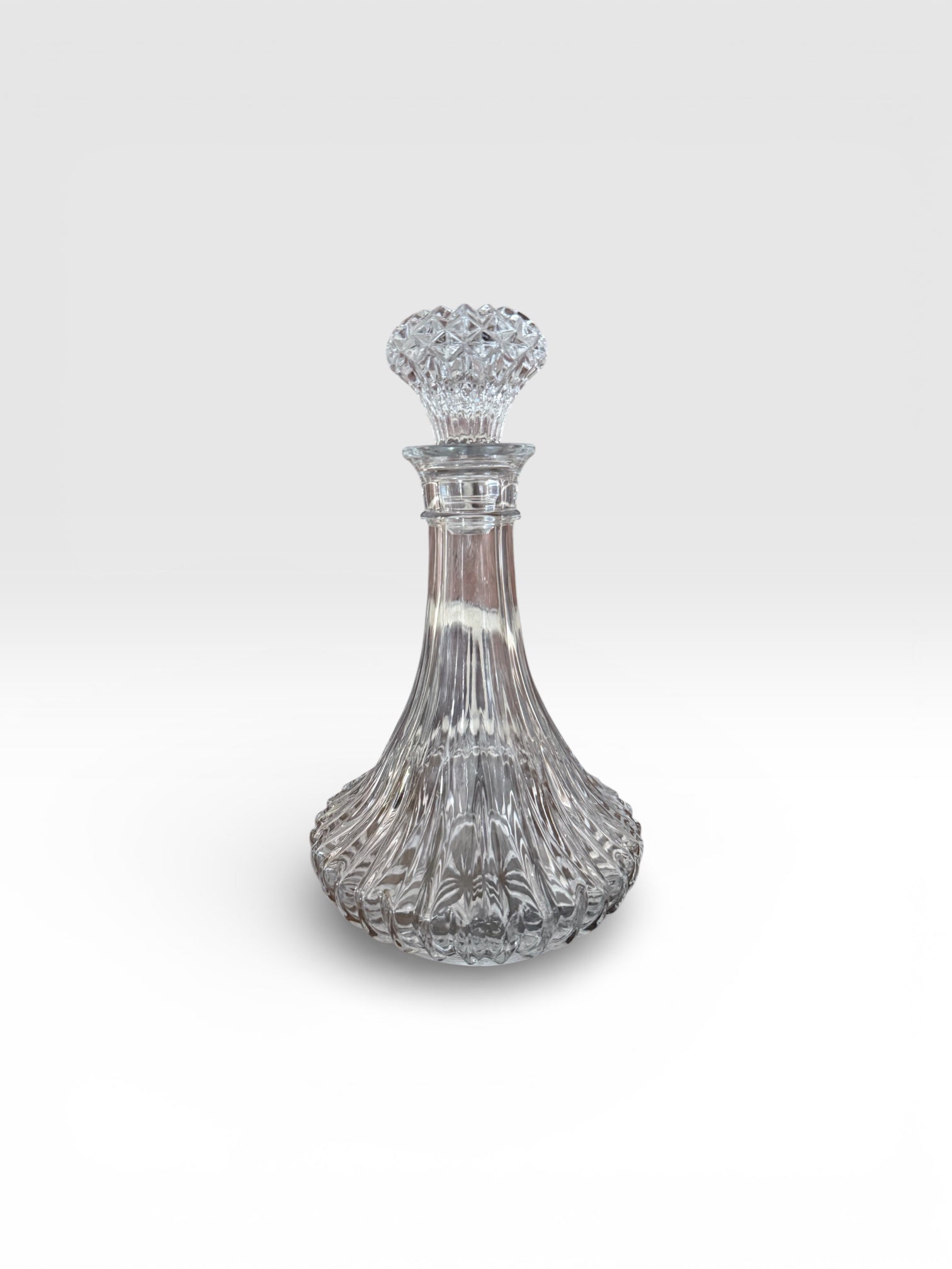 Vintage Crystal Glass Decanter  image 1