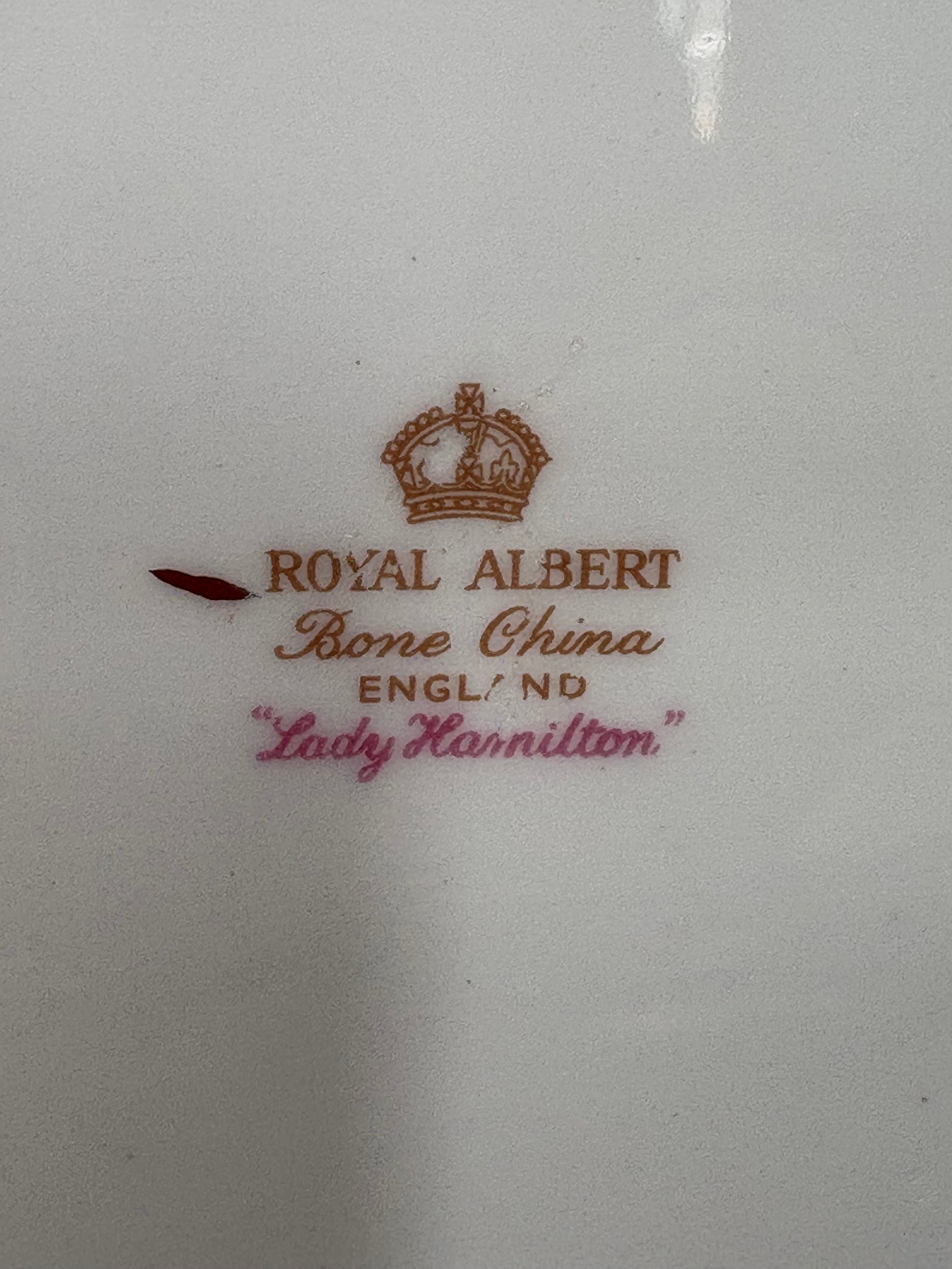 Royal Albert ‘Lady Hamilton’ Large Oval Platter