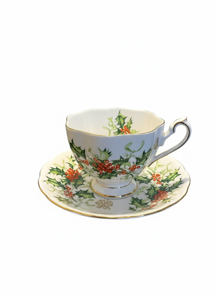 Christmas Teacup & Saucer image 5