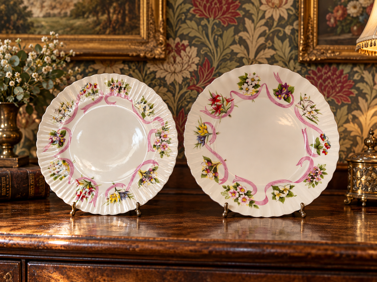 Royal Albert. 2 Cabinet Plates.