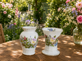 Aynsley “Wild Tudor” Set Of 2 Small Vases
