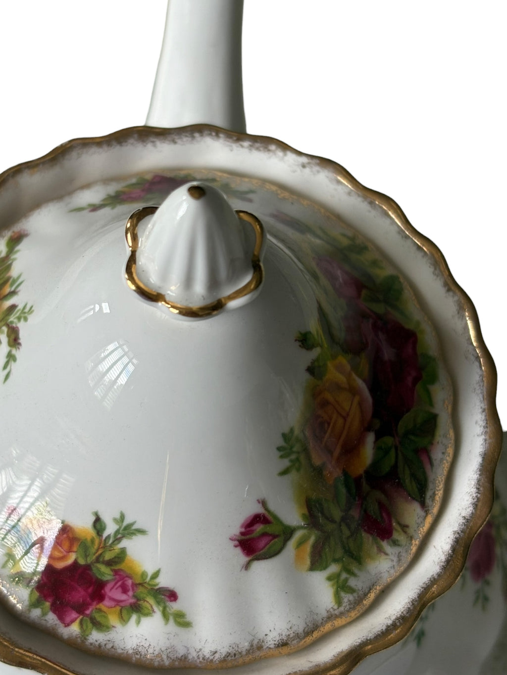 Royal Albert Old Country Roses Medium Teapot 1st Quality