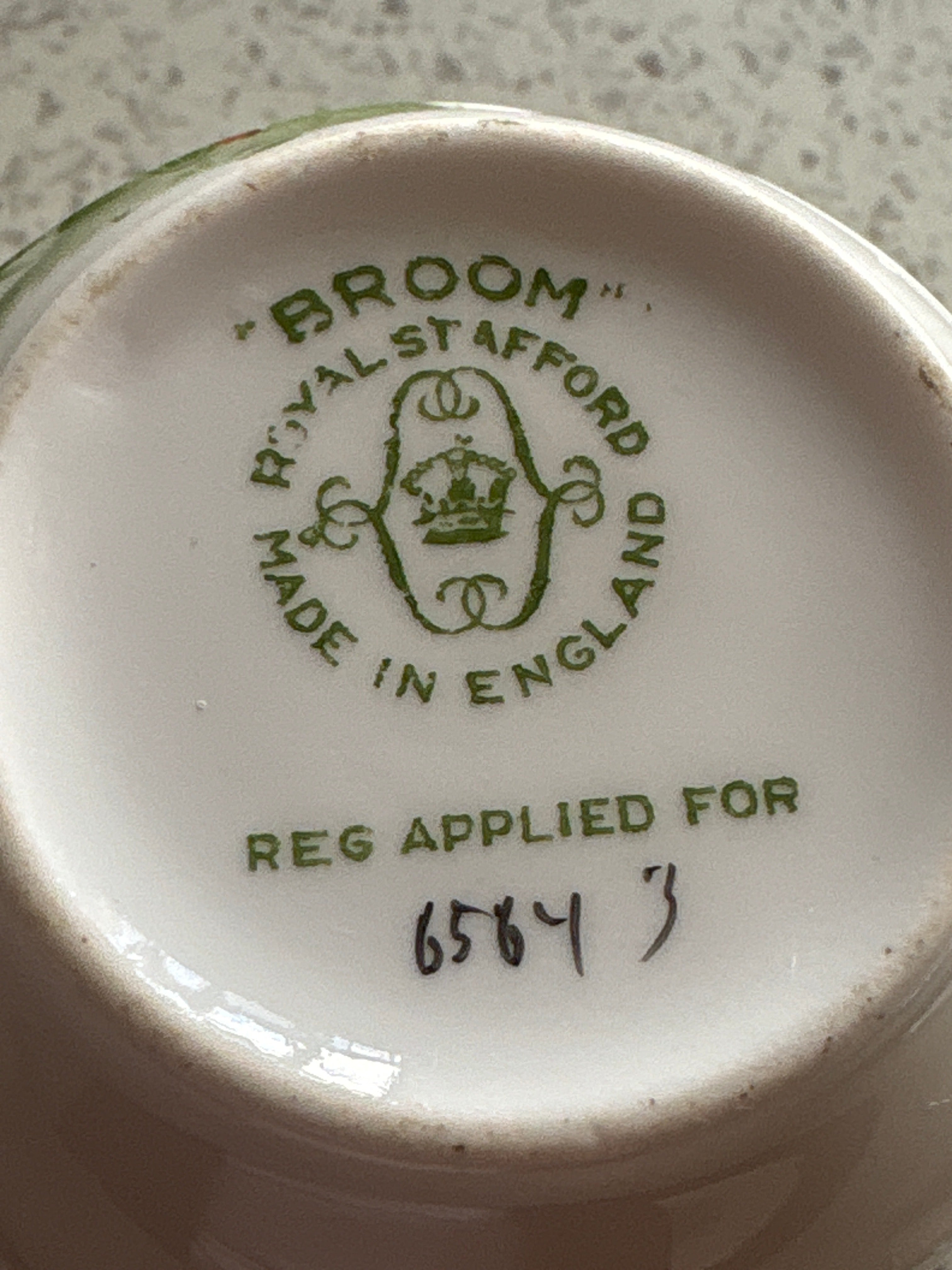 Royal Stafford “Broom” Trio