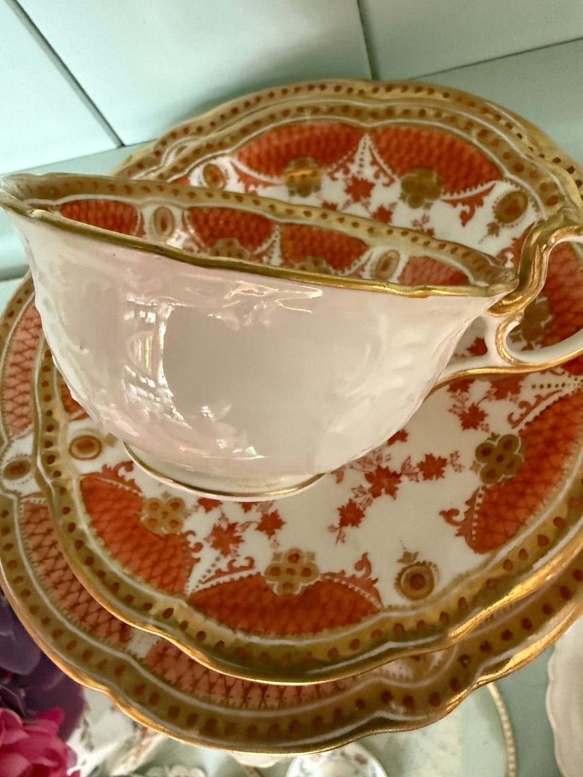 Antique. AYNSLEY. Trio