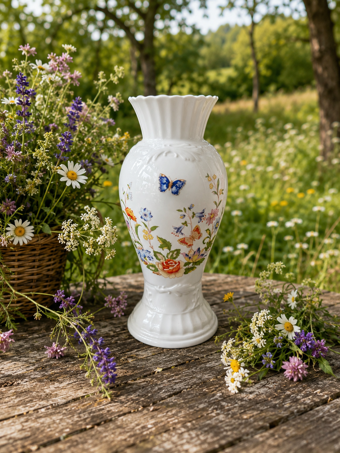 Aynsley “Cottage Garden” Large Vase