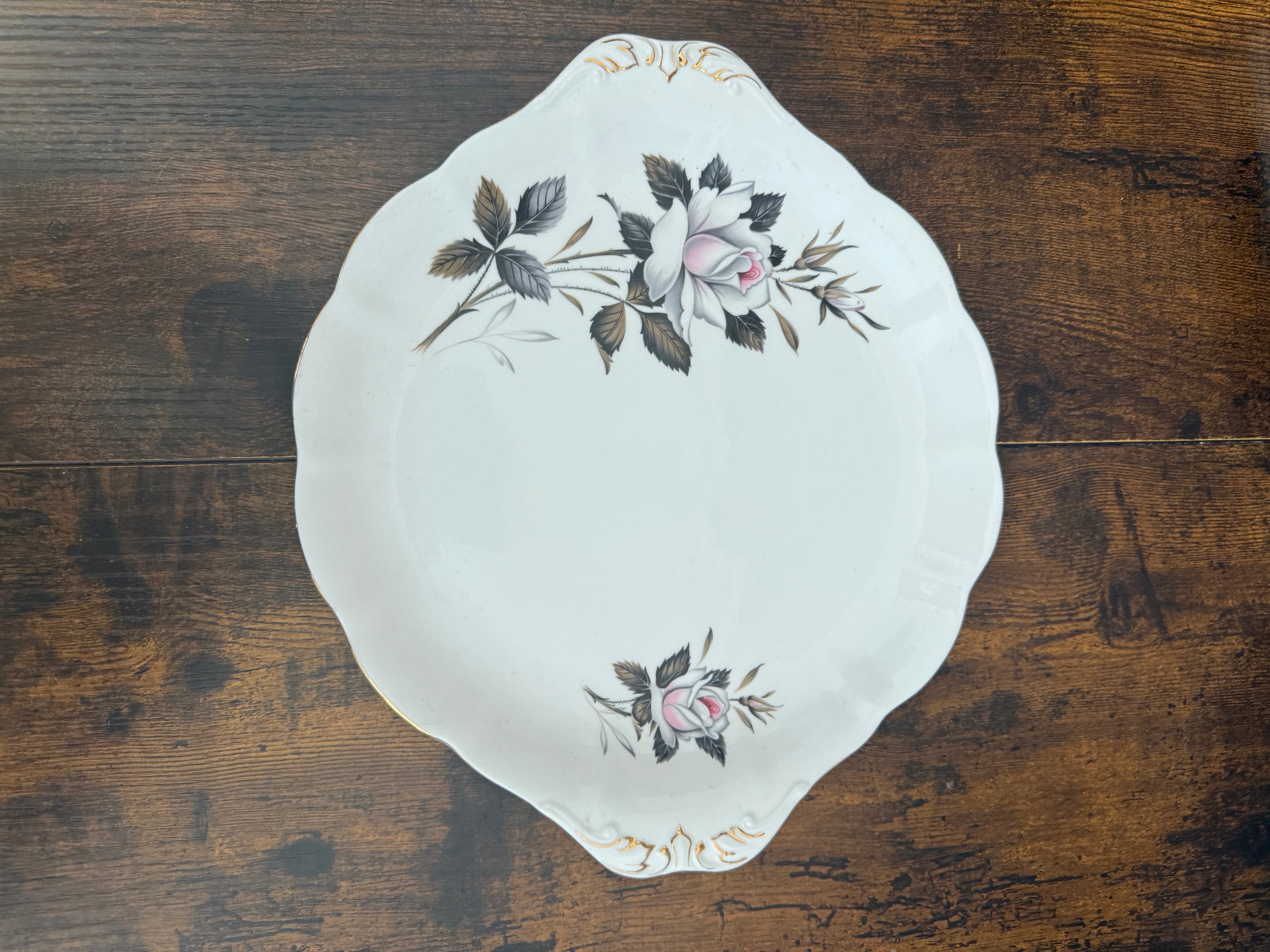 Royal Albert Vintage Cake Plate.  image 2
