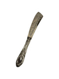 Vintage Ornate Silver-Plated Butter Knife image 0