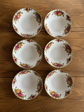 Royal Albert Old Country Roses Cereal Bowls – Set of 6 - 1st Quality