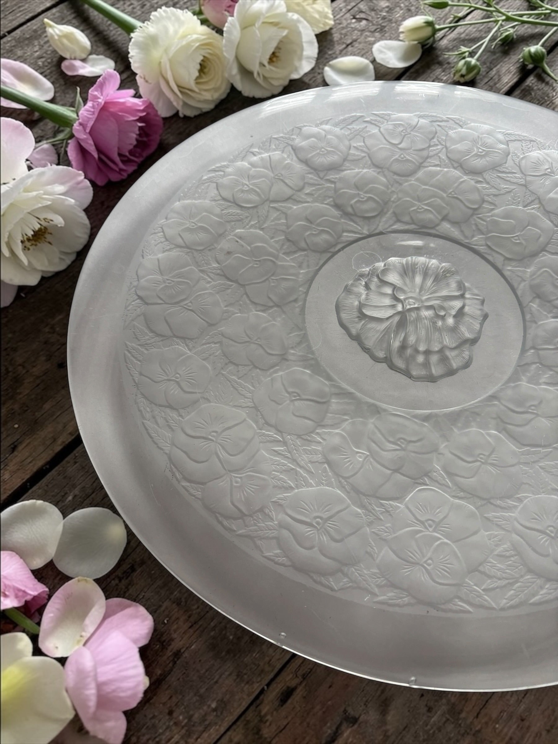 Lalique Inspired Dessert Serving Set image 4