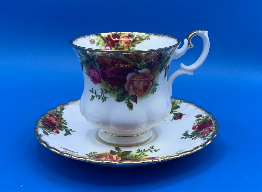 Royal Albert Old Country Roses Coffee Cup & Saucer image 1