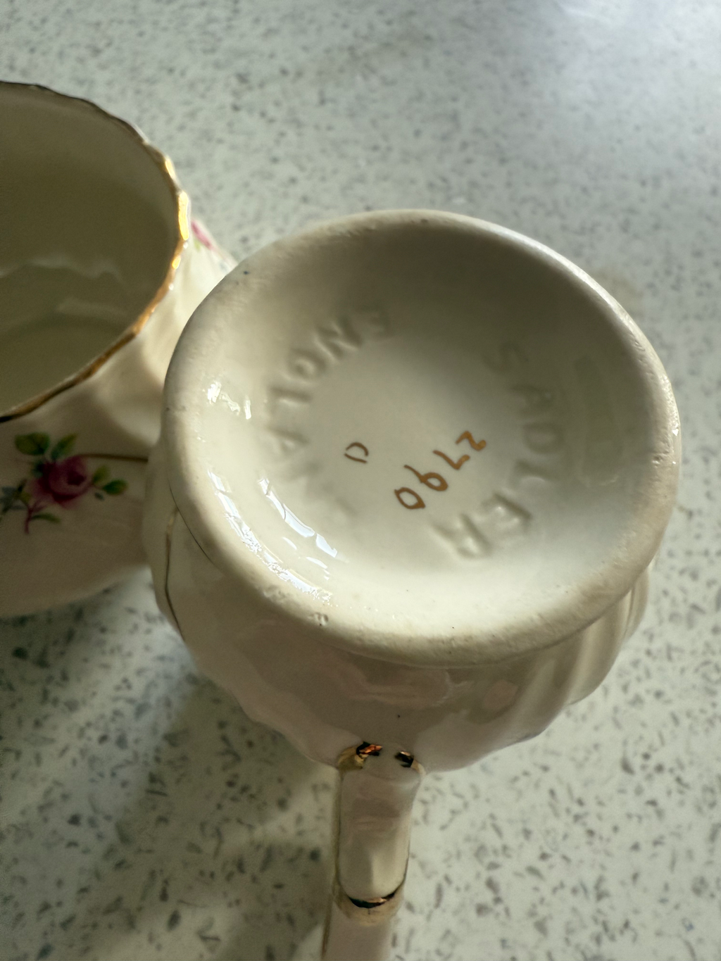 Sadler Ceramic Milk Jug & Sugar Bowl image 5