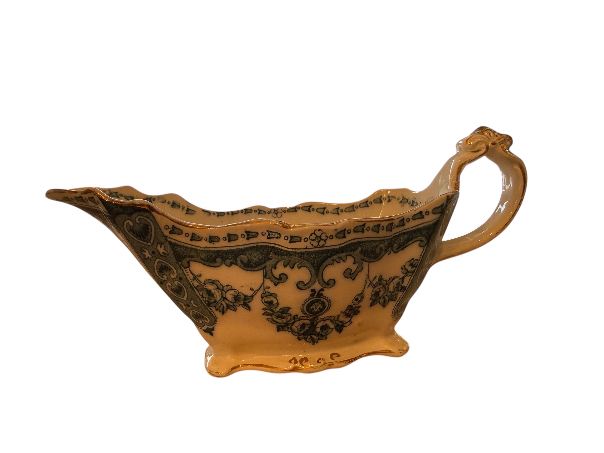 Antique China sauce boat image 1