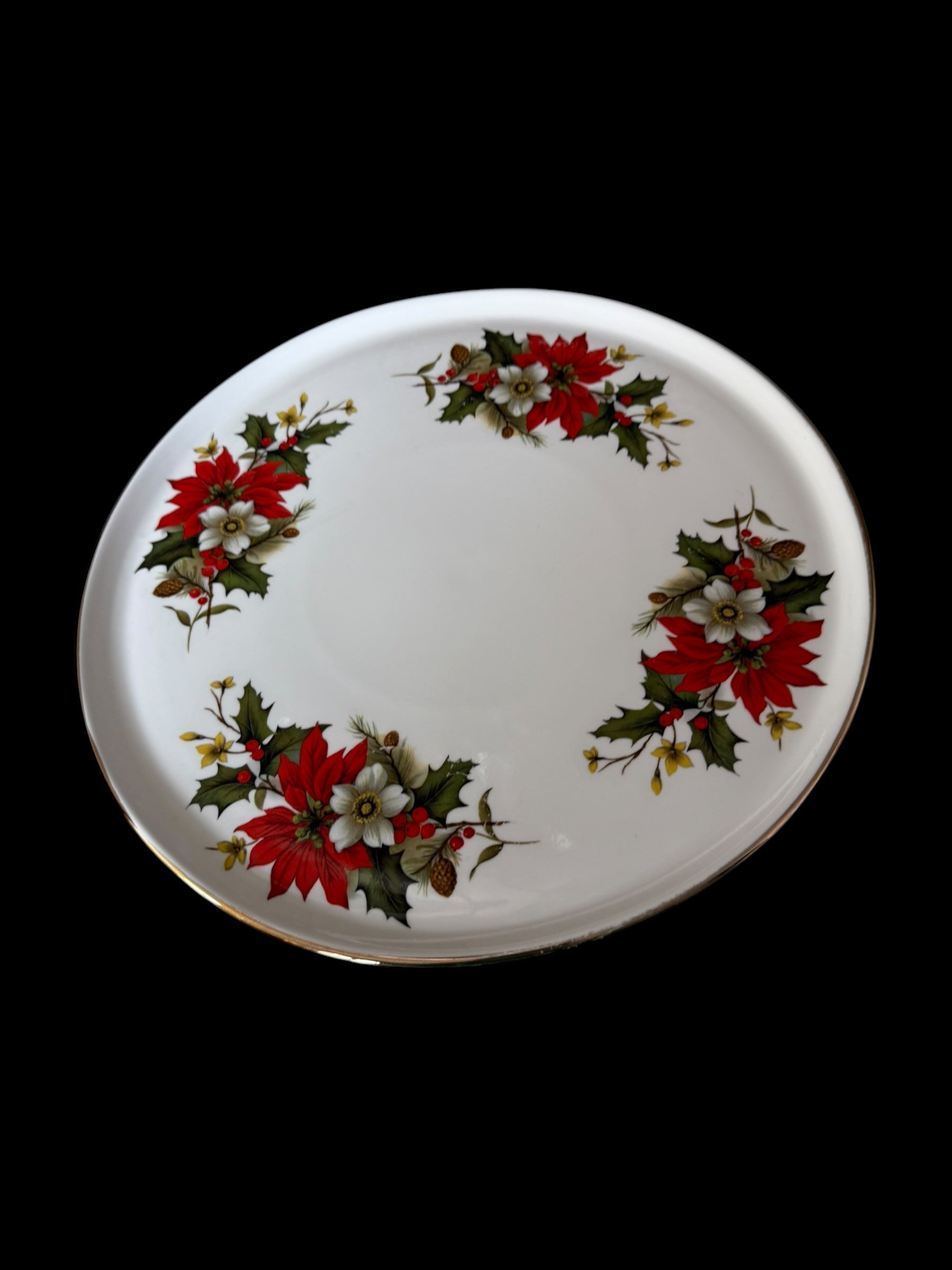 Large Christmas Gateau Plate. Inglewood Studio image 3