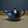 Large Teapot. Ceramic Black image 0