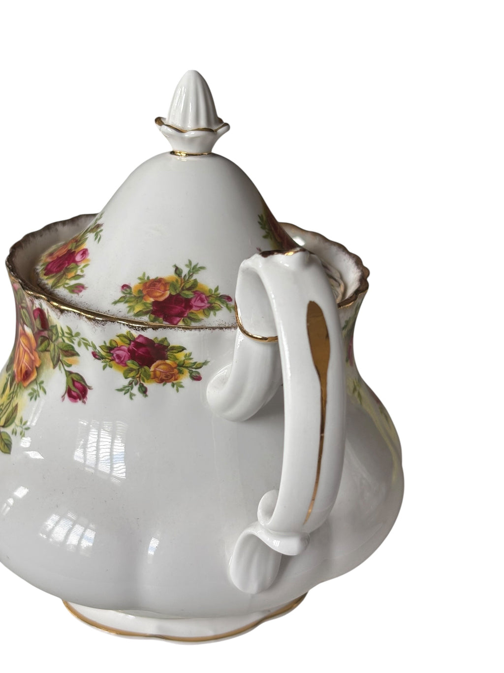 Royal Albert Old Country Roses Medium Teapot 1st Quality