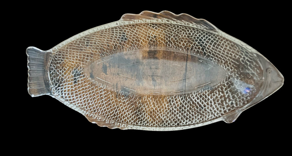 Large Glass Bowl Dish. American Glass image 1