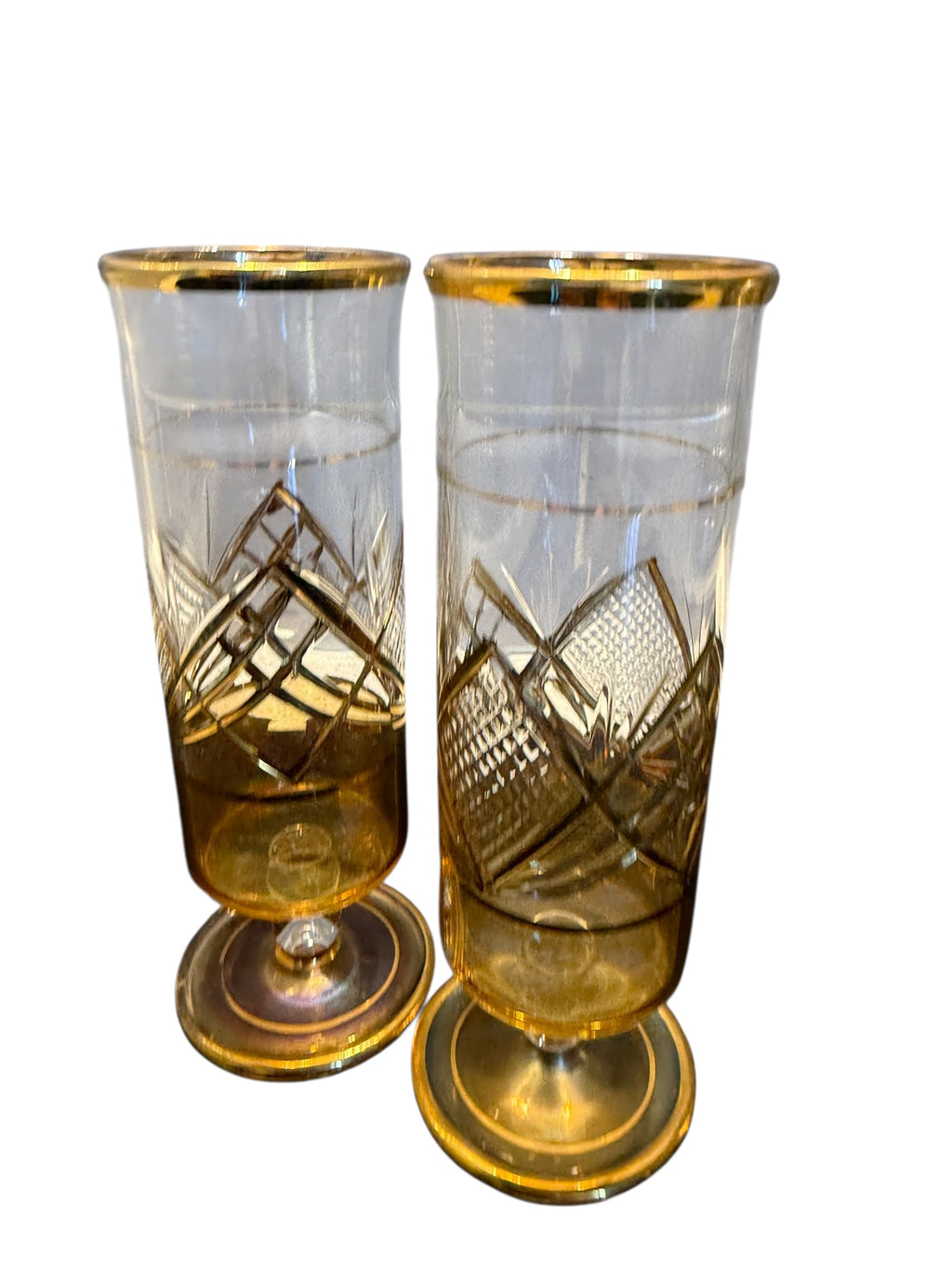 Vintage Champagne Flutes image 1