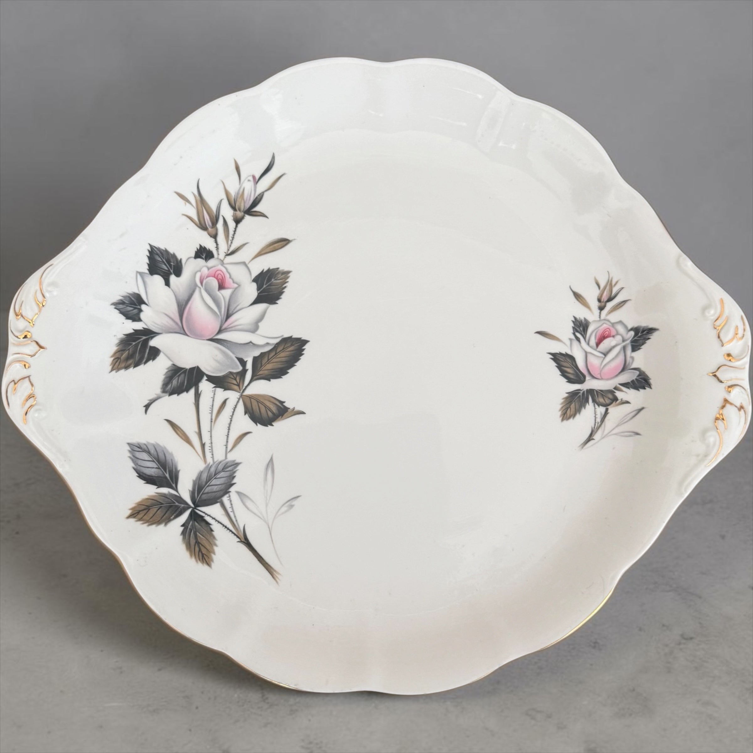Vintage Cake Plate.  image 2