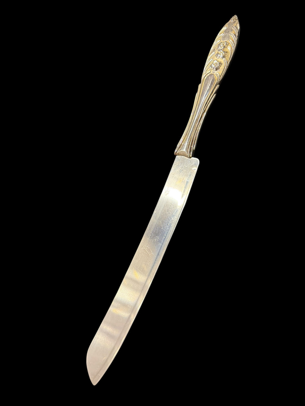 Vintage Cutlery. Large Serrated Cake Knife image 2