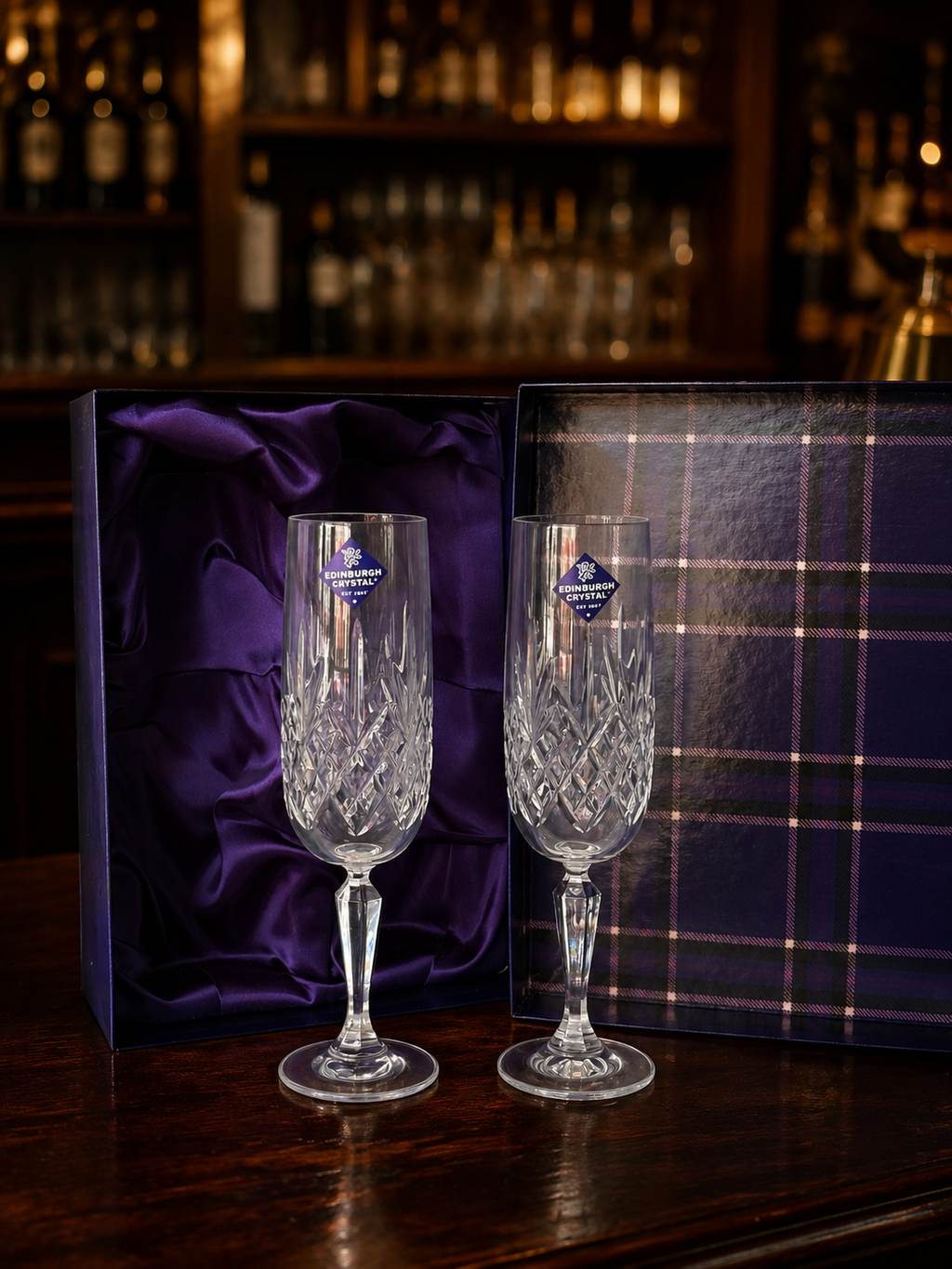 Edinburgh Crystal Champagne Glasses