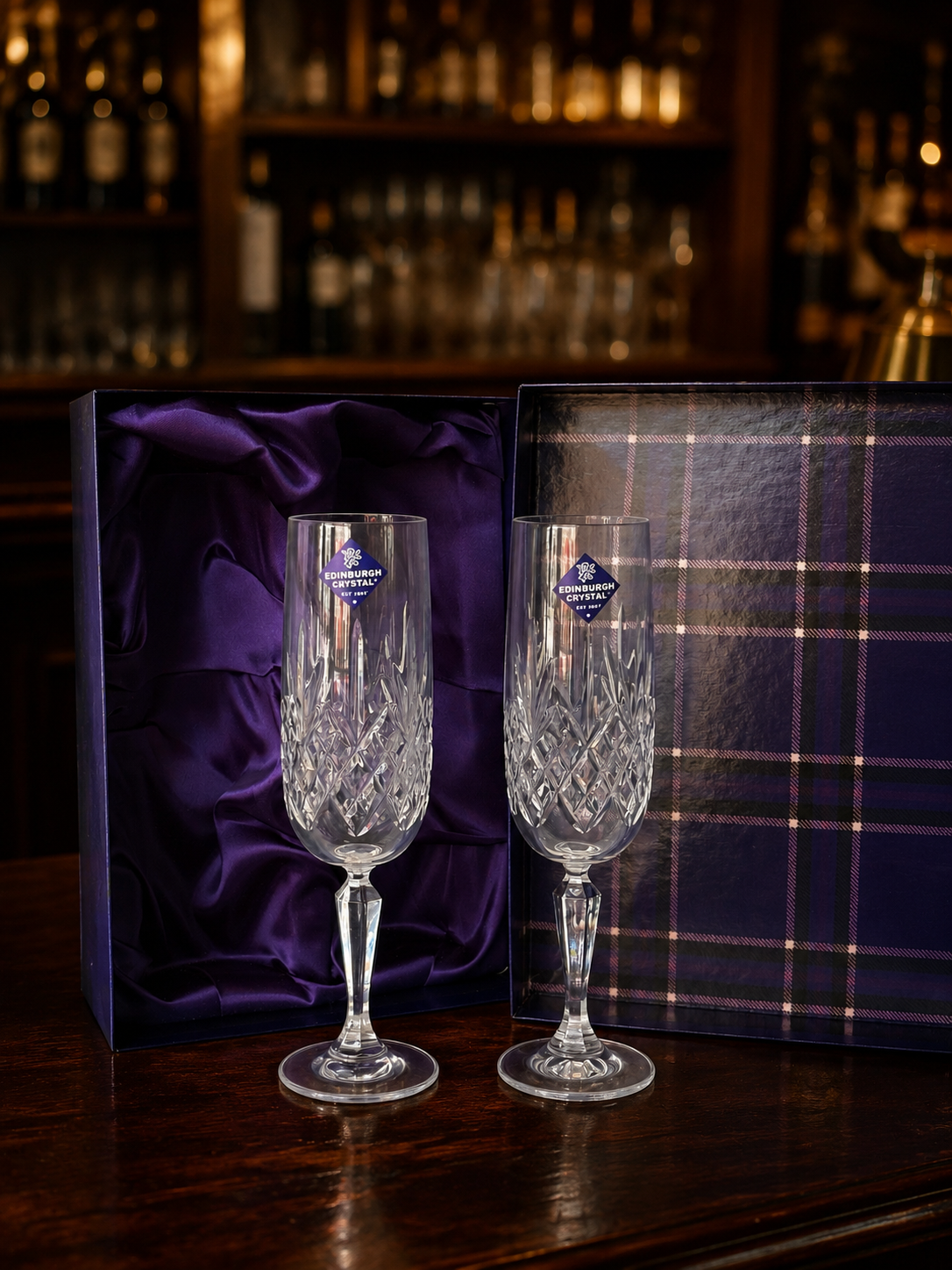 Edinburgh Crystal Champagne Glasses
