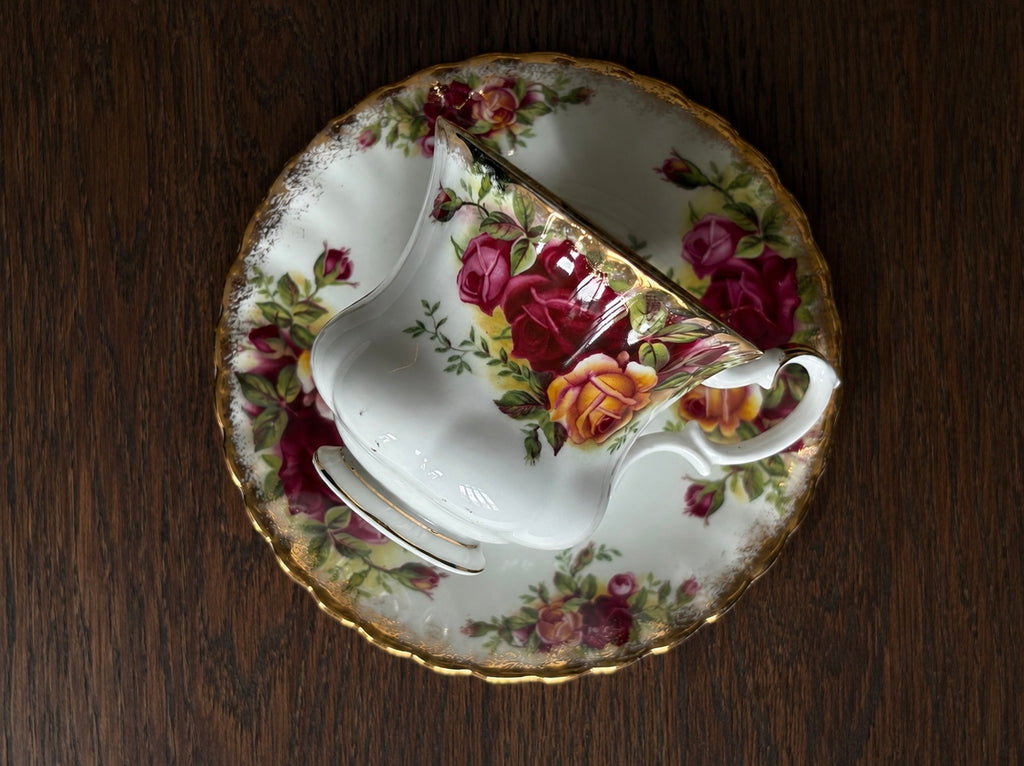 Royal Albert Old Country Roses Coffee Cup & Saucer