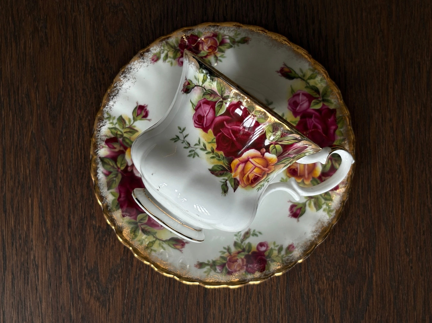 Royal Albert Old Country Roses Coffee Cup & Saucer