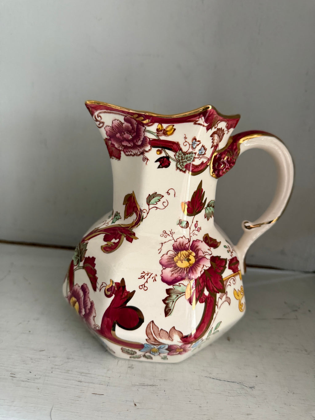Masons. MANDALAY. Large Pitcher Jug