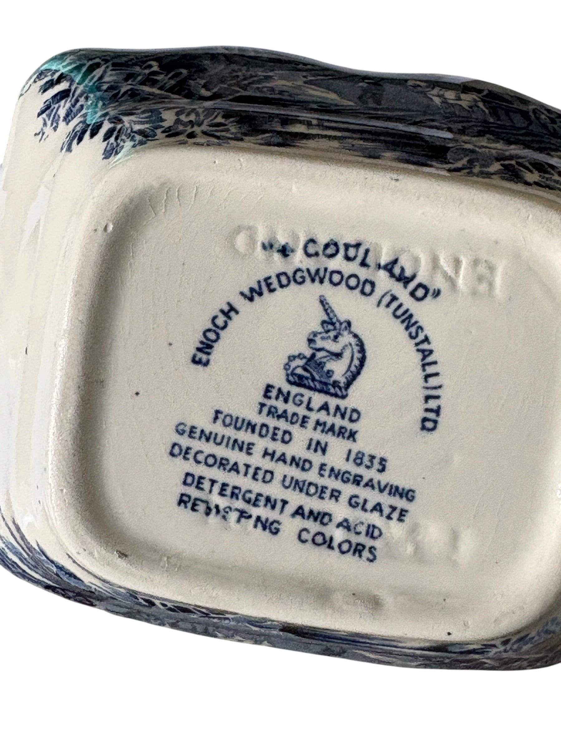 Wedgwood Blue & White Coffee Pot